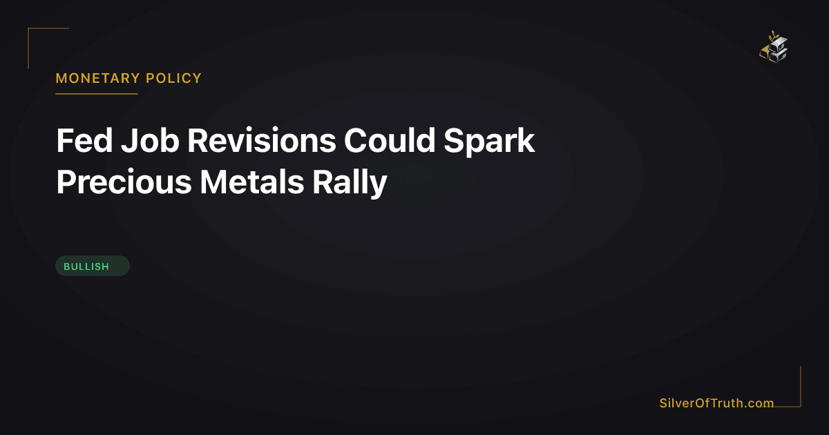 Fed Job Revisions Could Spark Precious Metals Rally